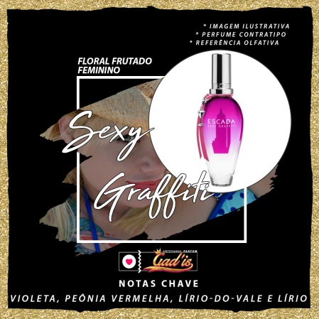 Perfume Similar Gadis 247 Inspirado em Sexy Graffiti Contratipo